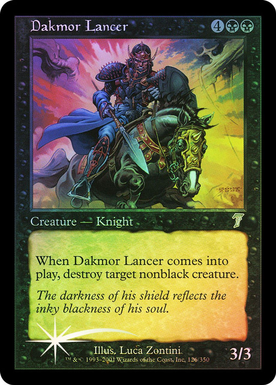 Dakmor Lancer (7th Edition - Foil) Trading Card