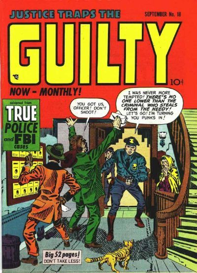 Justice Traps the Guilty #18 Comic