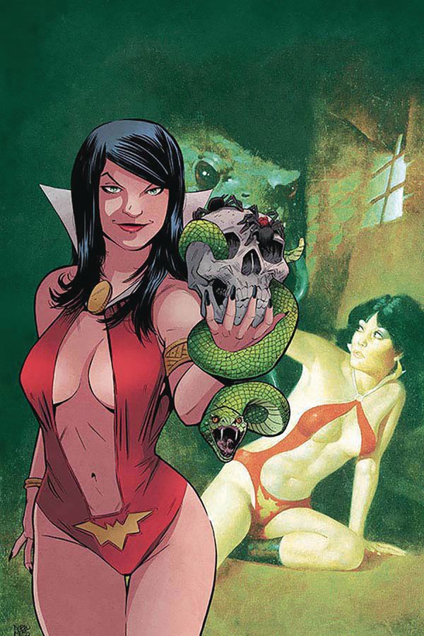 Vampirella/Red Sonja #5 (30 Copy Moss Virgin Cover)