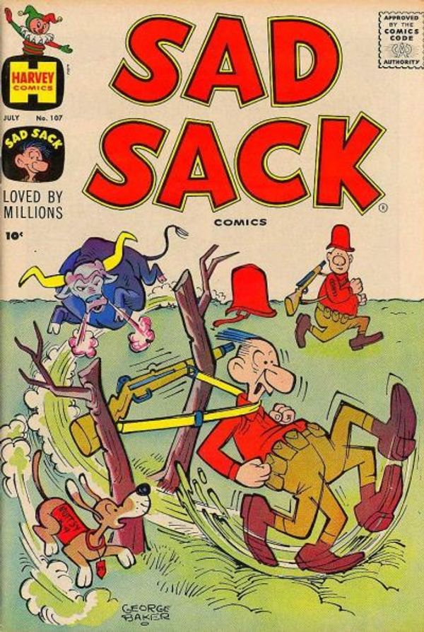 Sad Sack Comics 107 Value GoCollect )