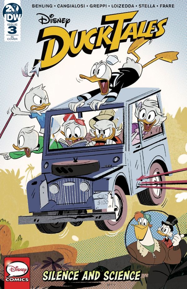 Ducktales Silence & Science #3 (10 Copy Cover Ducktales Creative)