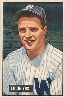 Eddie Yost 1951 Bowman #41 Sports Card