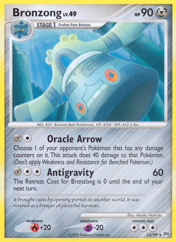 Bronzong (14/99) - Arceus Pokémon Card