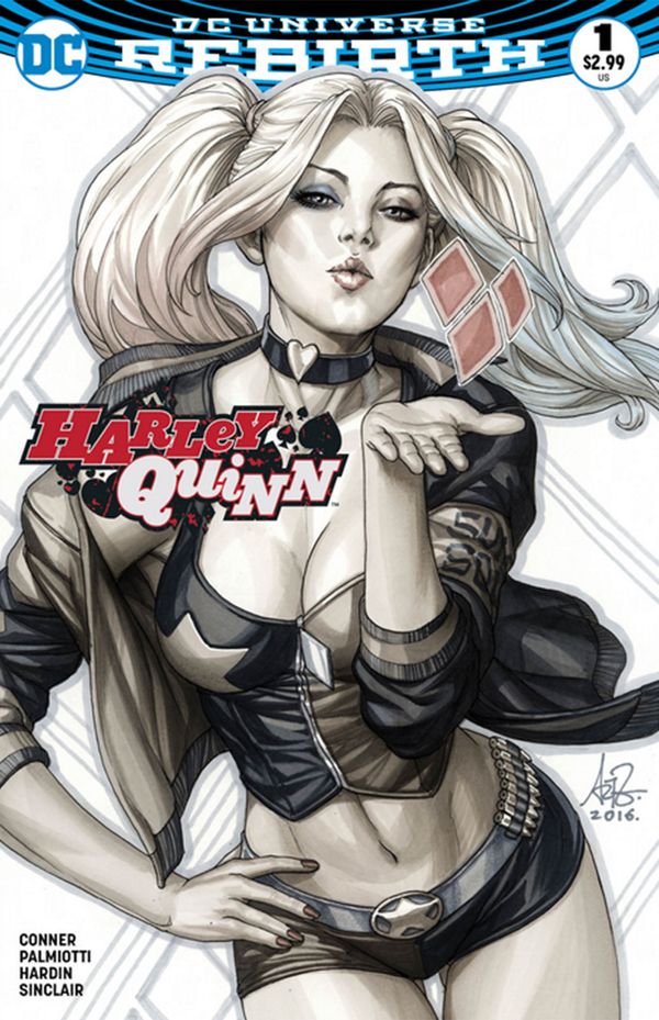 Harley Quinn 1 (Legacy Edition Black & White Edition) Value