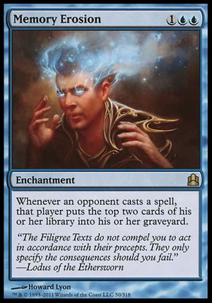 Memory Erosion (MTG Commander)