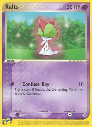 Ralts (66/109) - Ruby & Sapphire