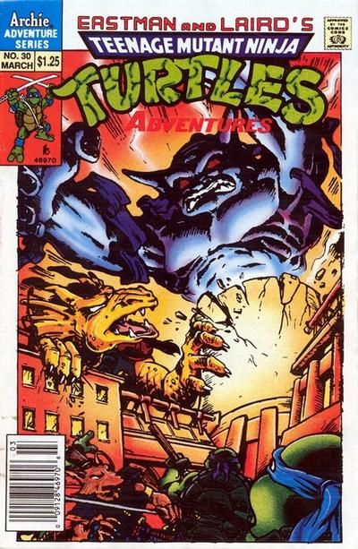 Teenage Mutant Ninja Turtles Adventures #30 Comic