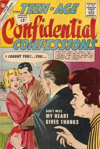 Teen-Age Confidential Confessions #14 Comic