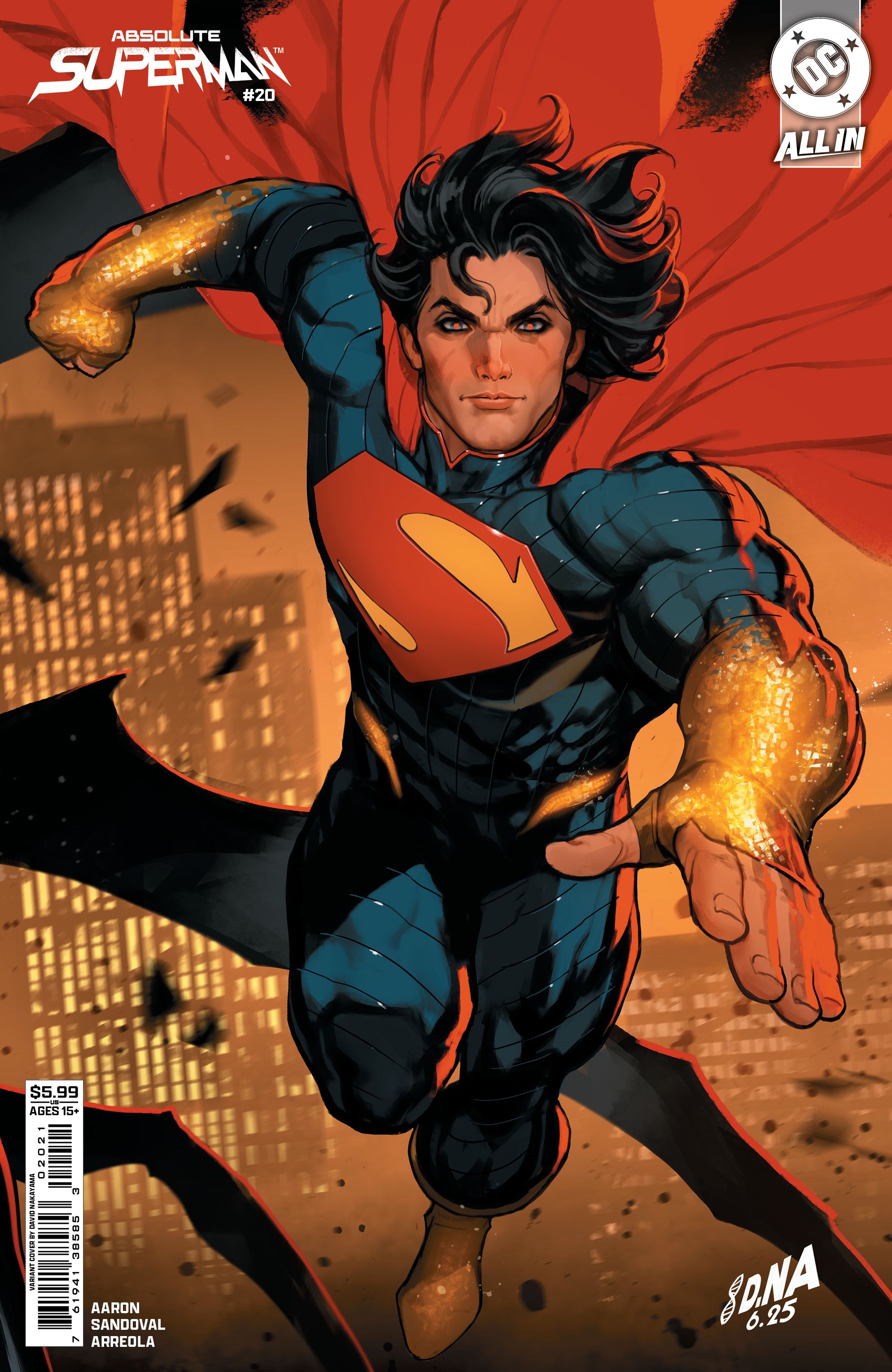 Absolute Superman #20 (Cvr B David Nakayama Connecting Card Stock Variant) Comic