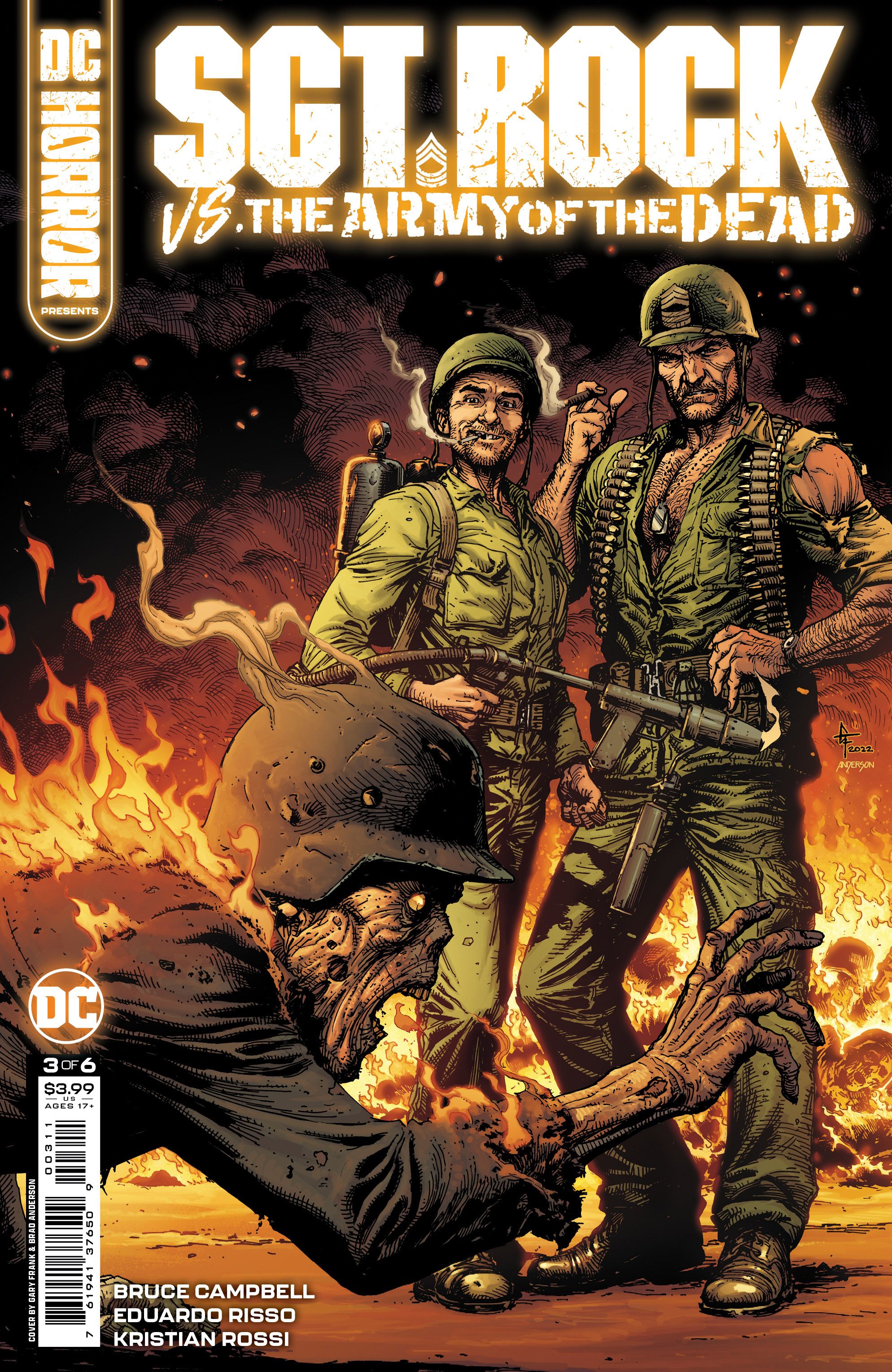 DC Horror Presents: Sgt. Rock vs. The Army of the Dead #3 Comic