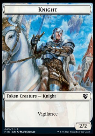 Knight (Innistrad Midnight Hunt Commander Decks) Trading Card