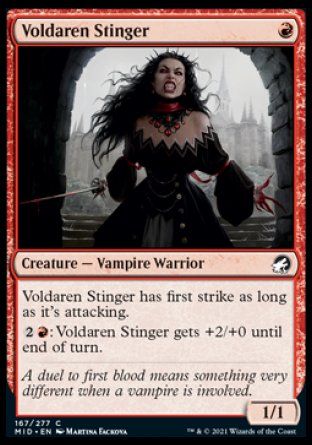 Voldaren Stinger (Innistrad: Midnight Hunt) Trading Card