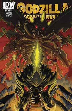 Godzilla: Kingdom of Monsters #7 (Retailer Incentive Frank Cover)