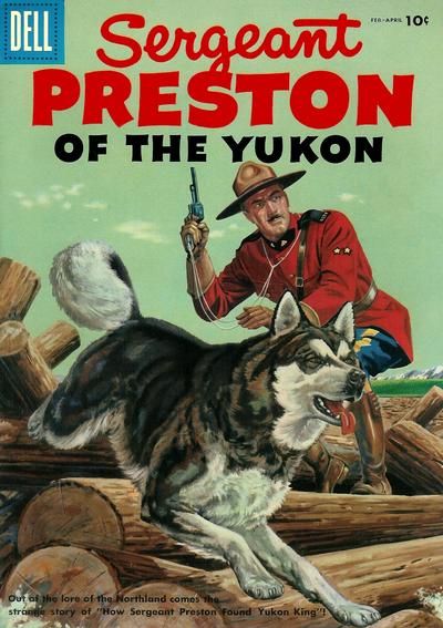 Sergeant Preston Of The Yukon #18 Comic