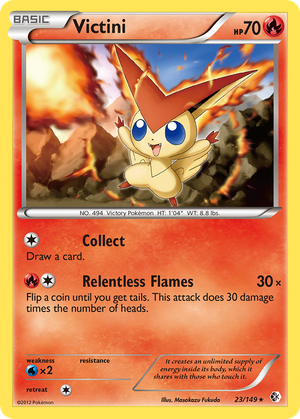 Victini (23/149) - Boundaries Crossed