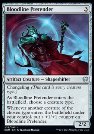 Bloodline Pretender (Kaldheim) Trading Card