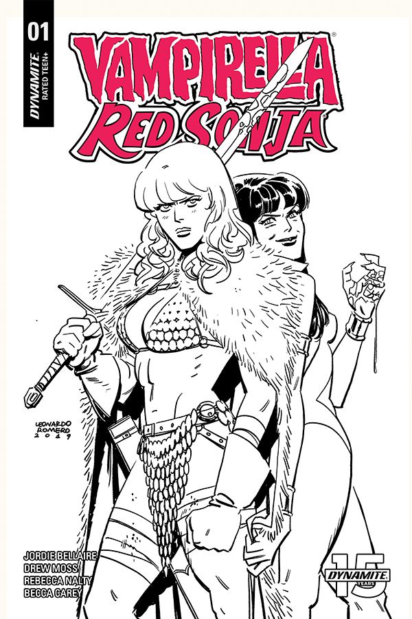 Vampirella/Red Sonja #1 (40 Copy Romero & Bellaire B&)