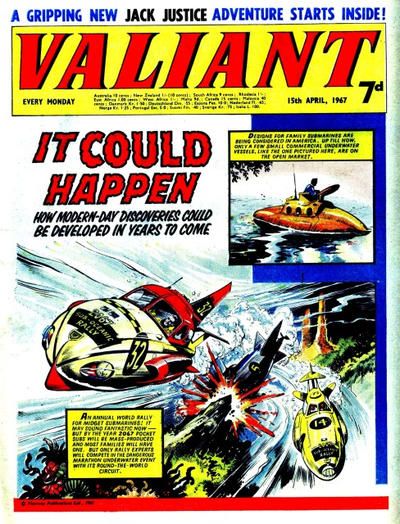 Valiant #15 April 1967 Comic