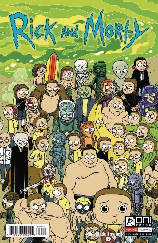 Rick and Morty #50 (Cover C Horak Morty Connecting)