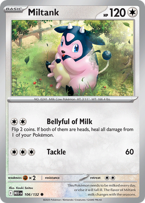 Miltank (106/132) - Mega Evolution