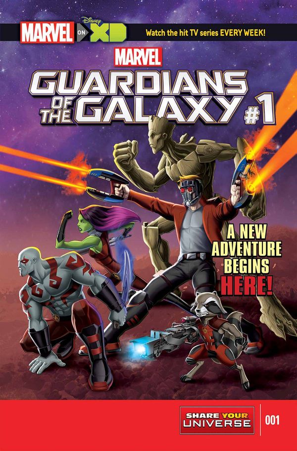 Marvel Universe Guardians Of Galaxy #1