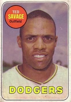Ted Savage 1969 Topps #471 Sports Card