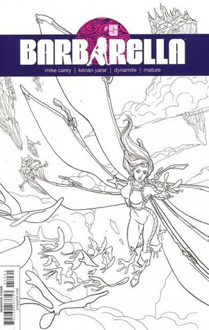 Barbarella #5 (Cover F 10 Copy Woods B&w Cover)