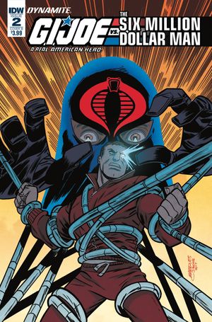 G.I. Joe Vs Six Million Dollar Man #2 (Cover B Marques)
