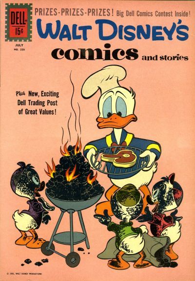 Walt Disney's Comics and Stories #250 Comic