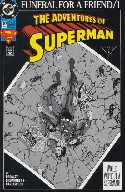 Adventures of Superman #498 Comic