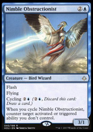 Nimble Obstructionist (Hour of Devastation) Trading Card