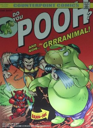 Do You Pooh #1 Planet Awesome Hulk 181 Homage Variant comic cover