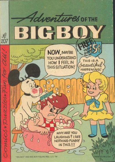 Adventures of Big Boy #207 Comic