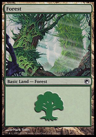 Forest (Scars of Mirrodin) Trading Card