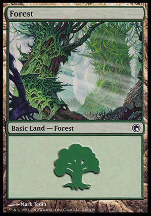 Forest (Scars of Mirrodin)