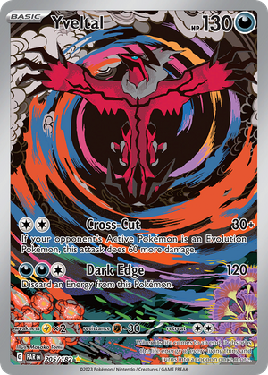Yveltal (205/182) - Paradox Rift Value - GoCollect (yveltal-205-182