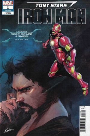 Tony Stark: Iron Man #1 (Guardians Space Armor Variant)