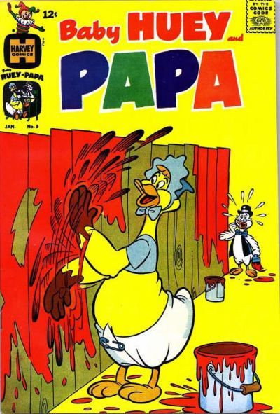 Baby Huey and Papa #5 Comic