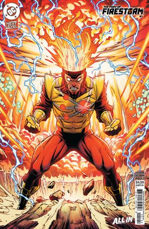 Fury Of Firestorm #1 (Second Printing Cvr B Diego Olortegui Card Stock Variant)