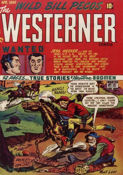 Westerner #20 Comic
