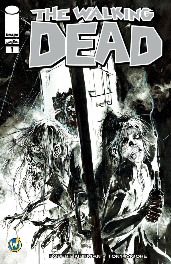 The Walking Dead #1 (WW Columbus Sketch Edition)