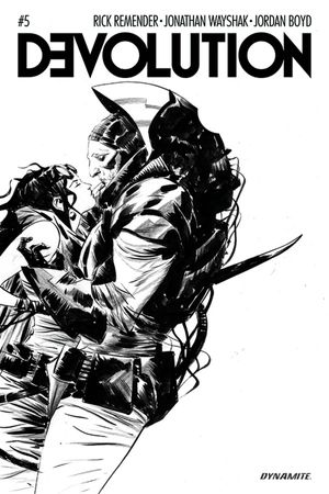 Devolution #5 (Cover B 10 Copy Lee B&w Cover)