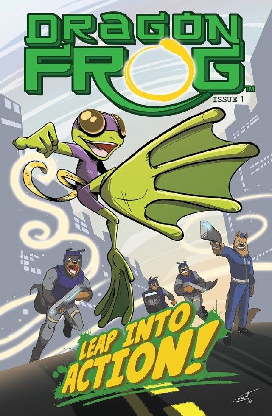 Dragon Frog Comic