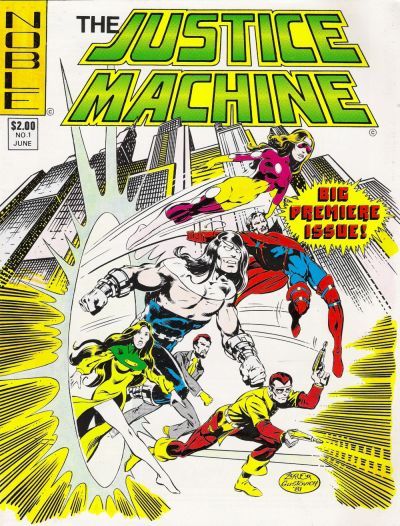 Justice Machine Comic
