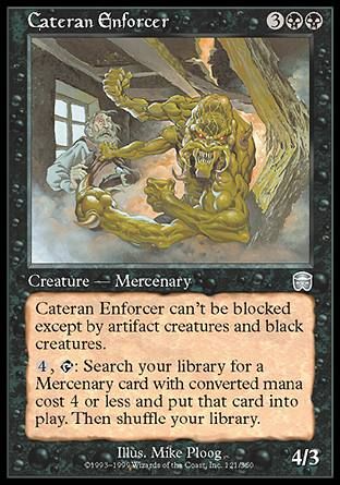 Cateran Enforcer (Mercadian Masques) Trading Card