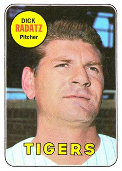 Dick Radatz 1969 Topps #663 Sports Card