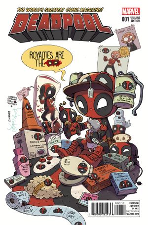 Deadpool #1 (Cook Variant)