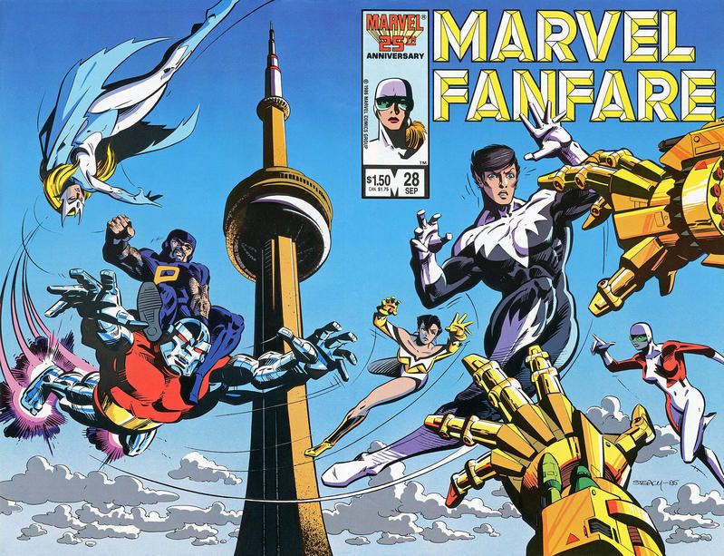 Marvel Fanfare #28 Comic