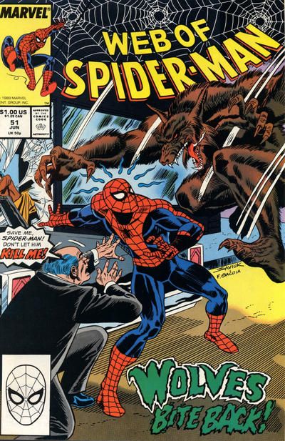 Web of Spider-Man #51 Comic