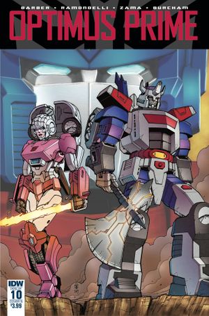 Optimus Prime #10 (Cover B Coller)